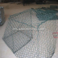 Gabion Wire Mesh Baskets Diisi Dengan Batu